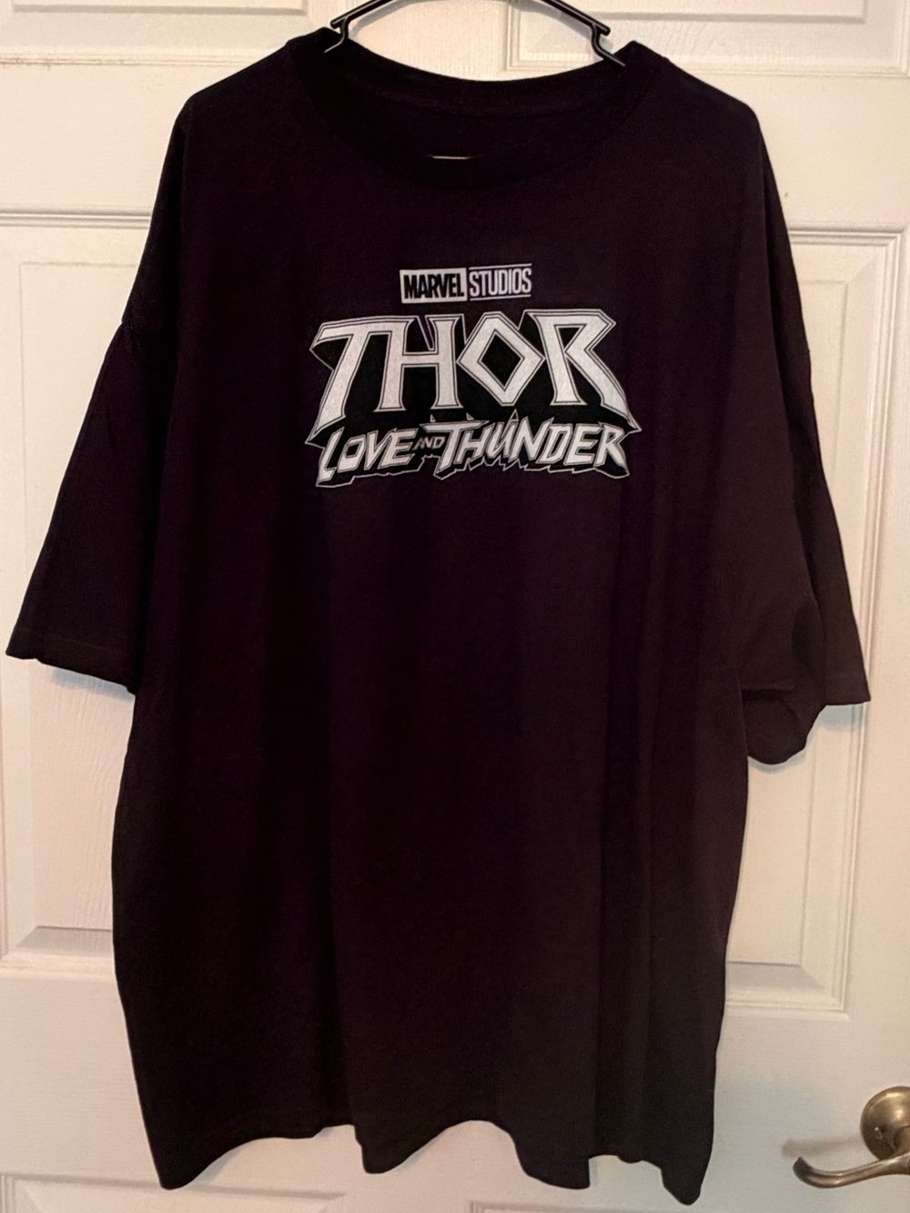 Marvel Thor Love and Thunder Black Short Sleeve Tee